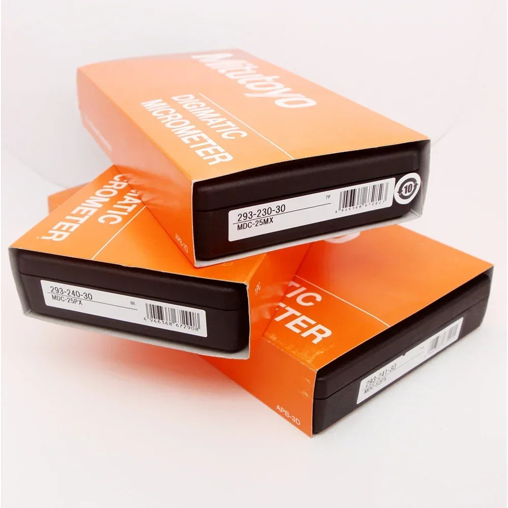 Micrómetro Digital Mitutoyo IP65 0–25 mm – Precisión 0.001 mm a Prueba de Refrigerante